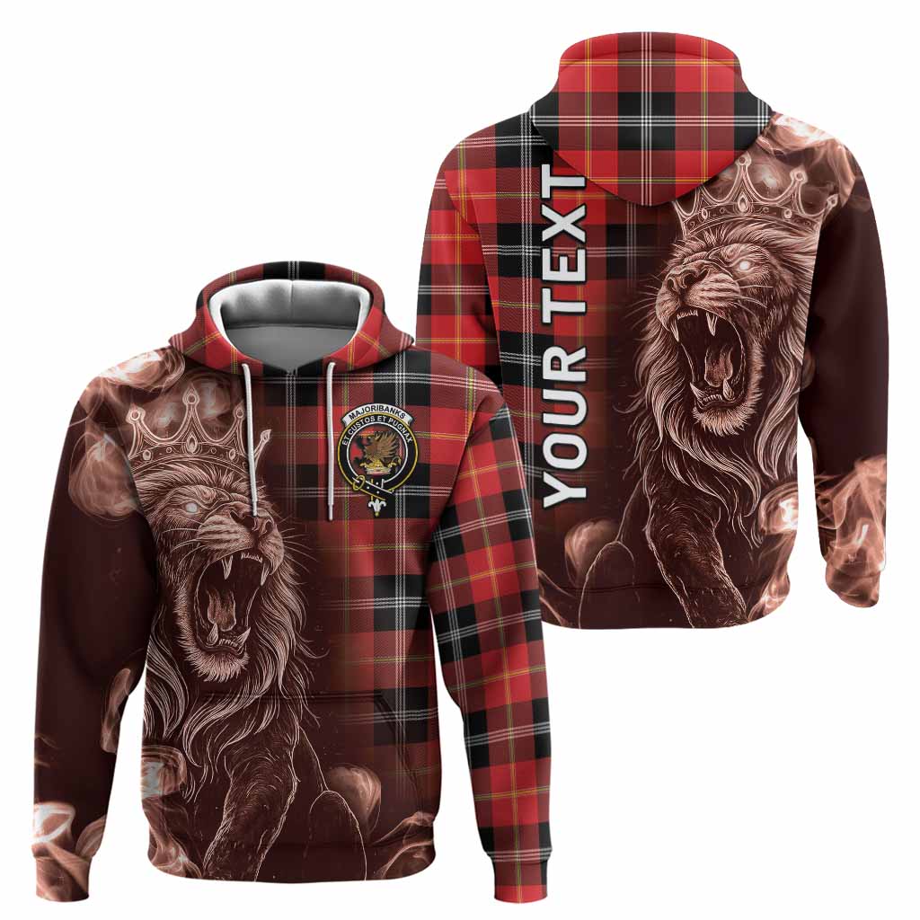 Majoribanks Tartan Hoodie Roaring Lion Heritage