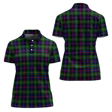 Malcolm Tartan Polo Shirt For Women Women - Tartan Vibes Clothing