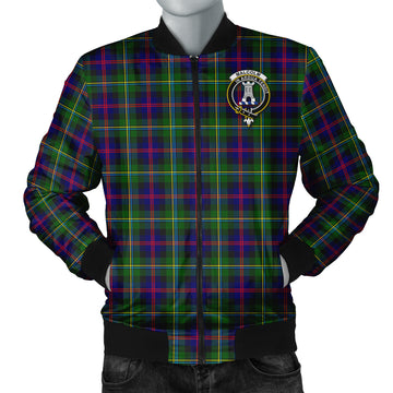 Malcolm Tartan Bomber Jacket with Family Crest