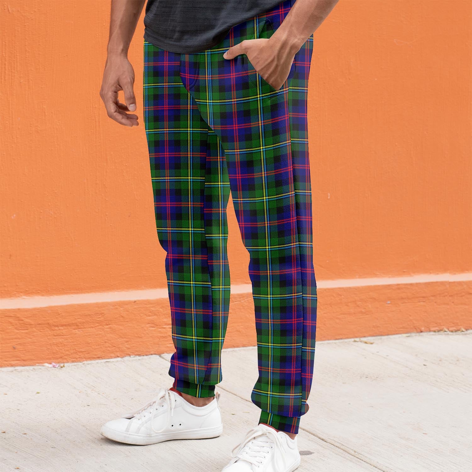 Malcolm Tartan Joggers Pants S - Tartan Vibes Clothing
