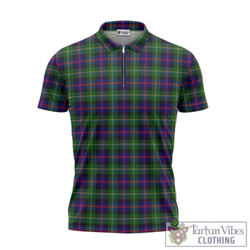 Malcolm Tartan Zipper Polo Shirt
