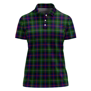 Malcolm Tartan Polo Shirt For Women - Tartan Vibes Clothing