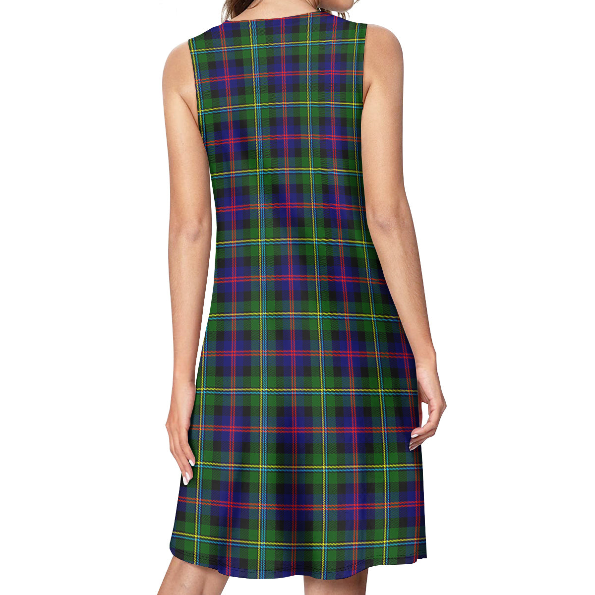 Malcolm Tartan Womens Casual Dresses - Tartanvibesclothing