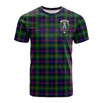 Malcolm Tartan T-Shirt with Family Crest
