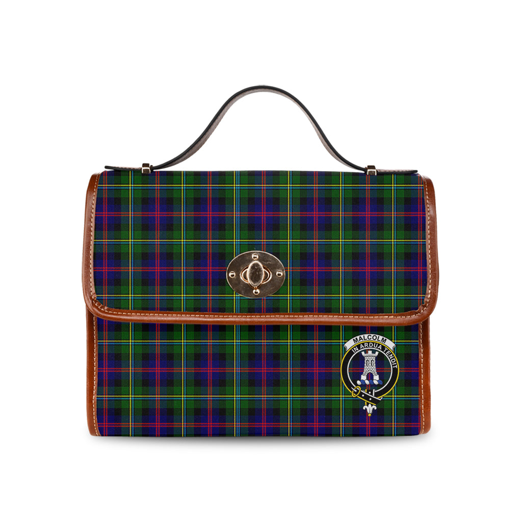 malcolm-tartan-leather-strap-waterproof-canvas-bag-with-family-crest