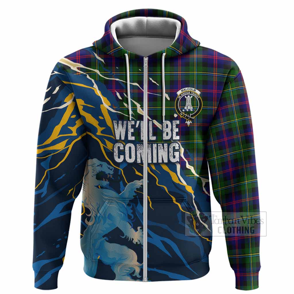 Malcolm Scotland Tartan Hoodie WC2026 Football - We'll Be Coming
