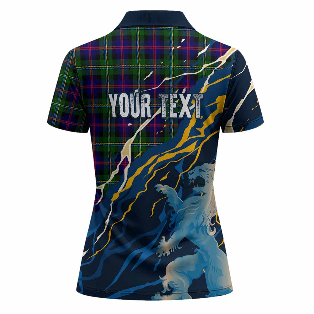 Malcolm Scotland Tartan Women Polo Shirt WC2026 Football - We'll Be Coming