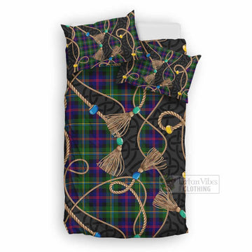 Malcolm Scottish Tartan Twisted Ropes Stylized Bedding Set UK Bedding Set UK Double 79*79 inch - Tartan Vibes Clothing