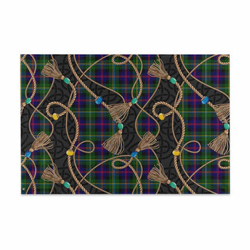 Malcolm Scottish Tartan Twisted Ropes Stylized House Flag 48*72 inch (120*180 cm) - Tartan Vibes Clothing