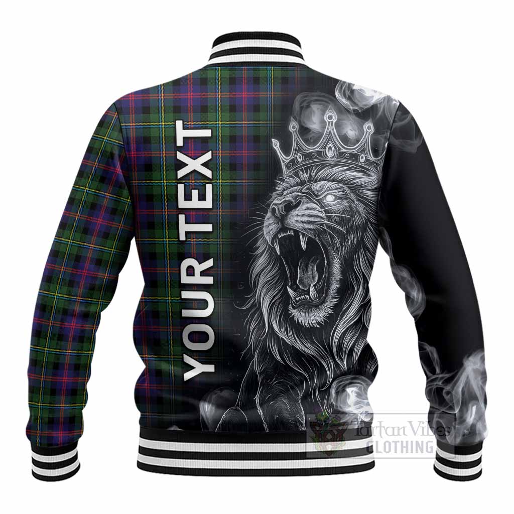 Malcolm Tartan Baseball Jacket Roaring Lion Heritage
