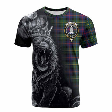 Malcolm Tartan Cotton T-shirt Roaring Lion Heritage