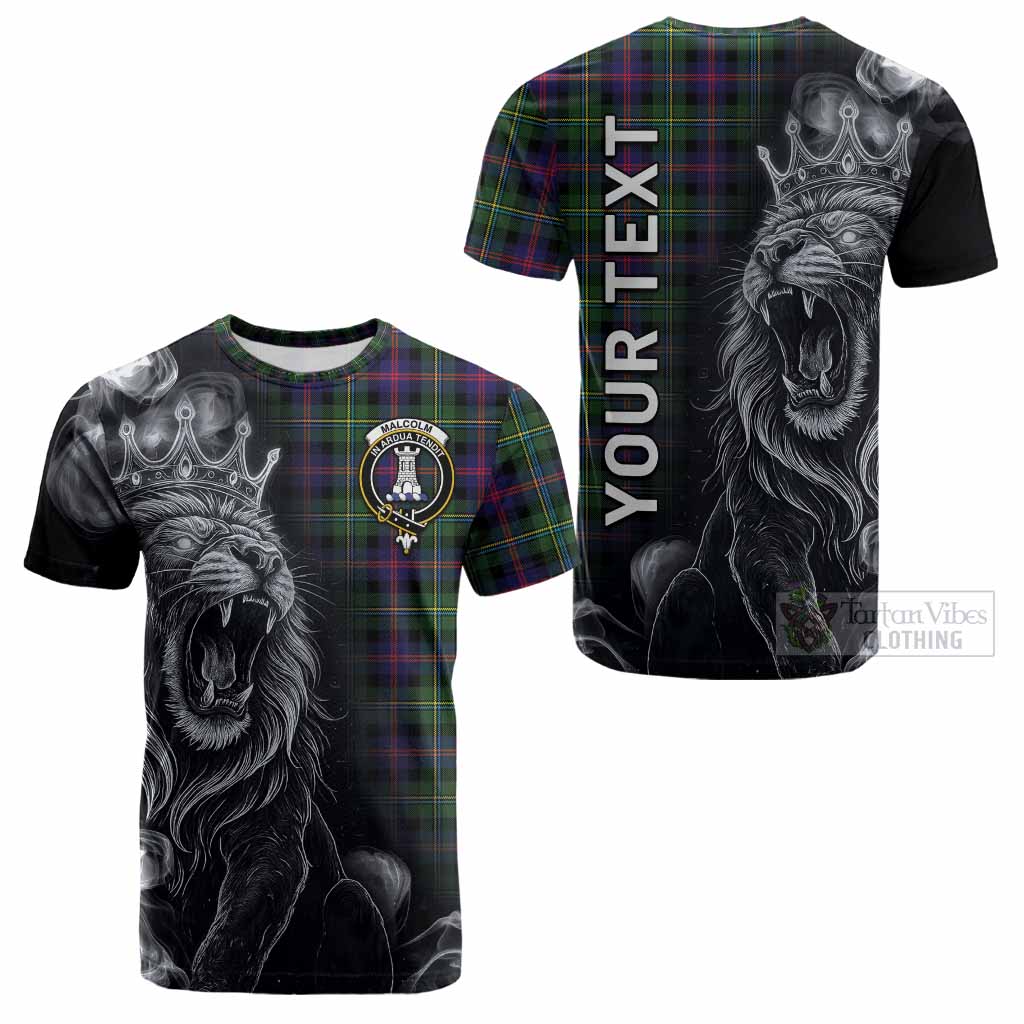 Malcolm Tartan Cotton T-shirt Roaring Lion Heritage