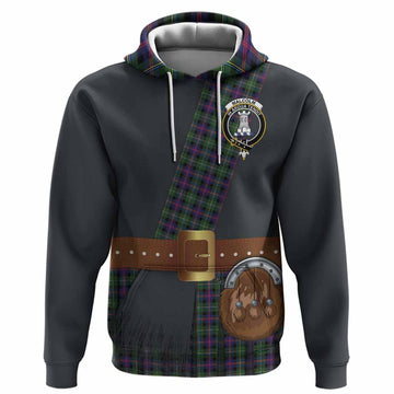 Malcolm Tartan Crest Hoodie Kilt Costume Style