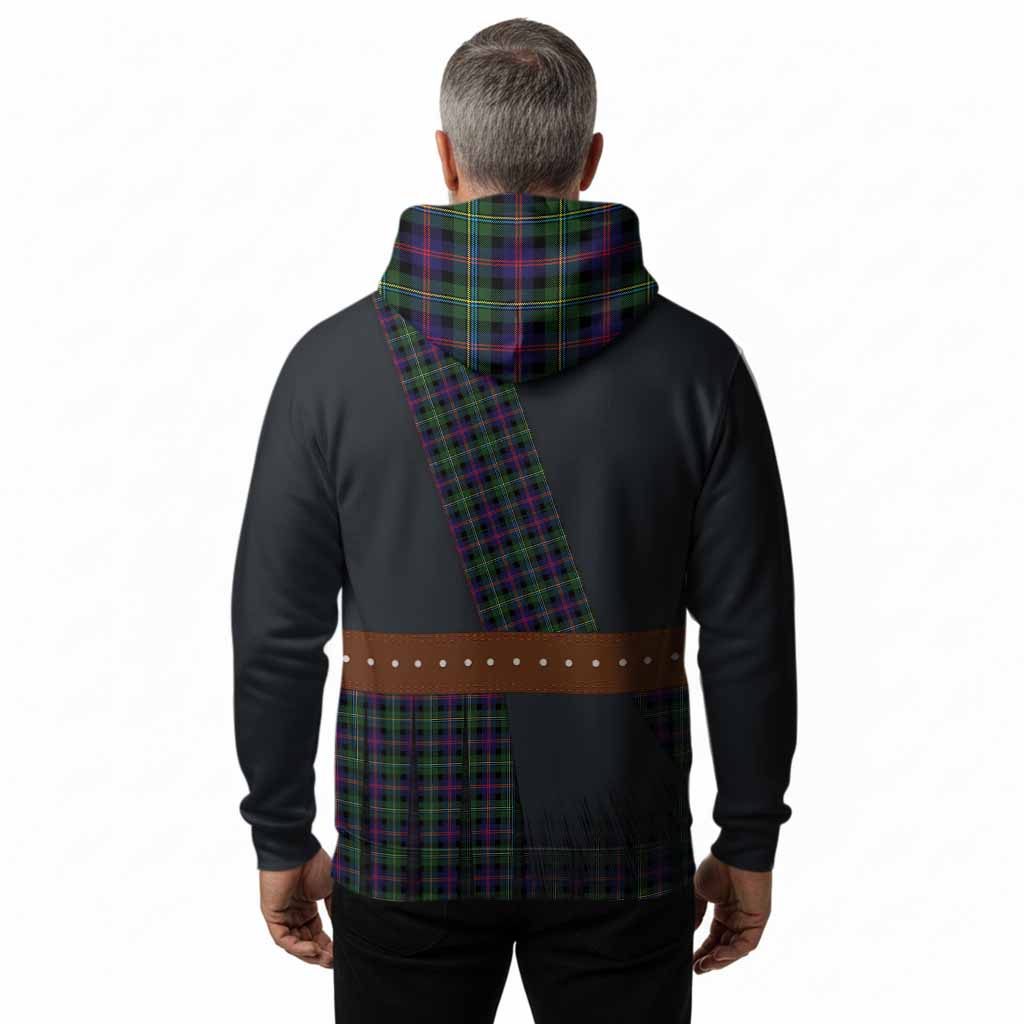 Malcolm Tartan Crest Hoodie Kilt Costume Style