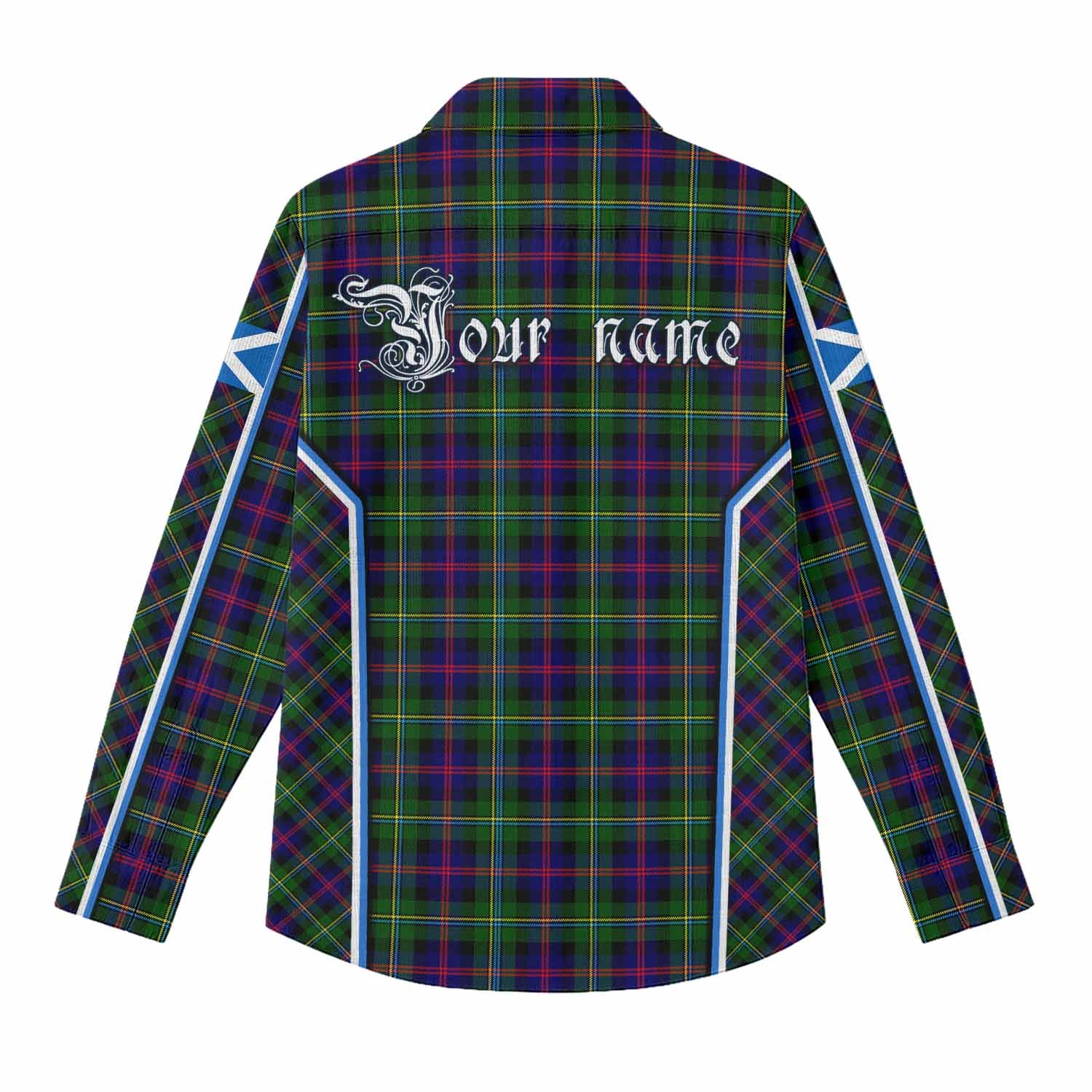 Malcolm Tartan Crest Women Casual Shirt Scotland Coat of Arm Flag Style - Tartan Vibes Clothing