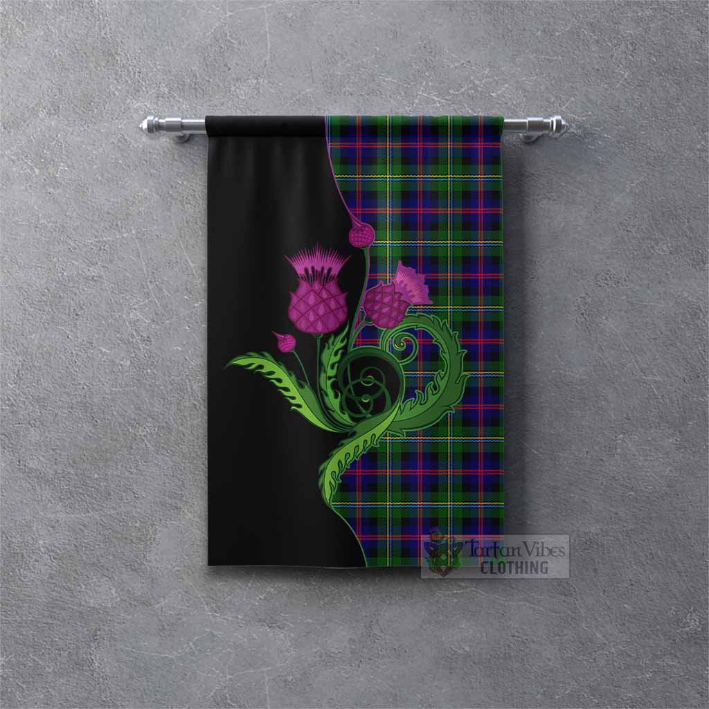 Malcolm Tartan Gonfalon Traditional Scottish Thistle Rectangle - Tartan Vibes Clothing