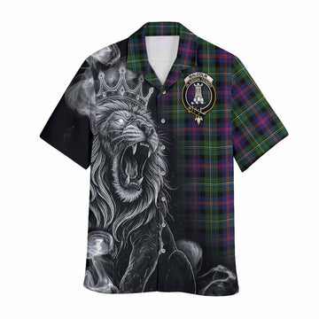 Malcolm Tartan Hawaiian Shirt Roaring Lion Heritage