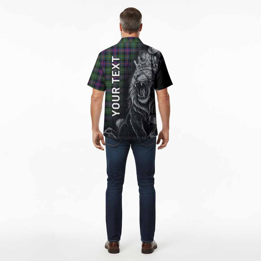 Malcolm Tartan Hawaiian Shirt Roaring Lion Heritage