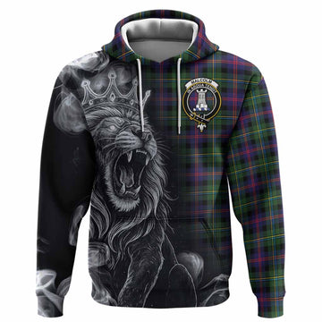 Malcolm Tartan Hoodie Roaring Lion Heritage