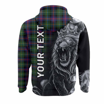 Malcolm Tartan Hoodie Roaring Lion Heritage