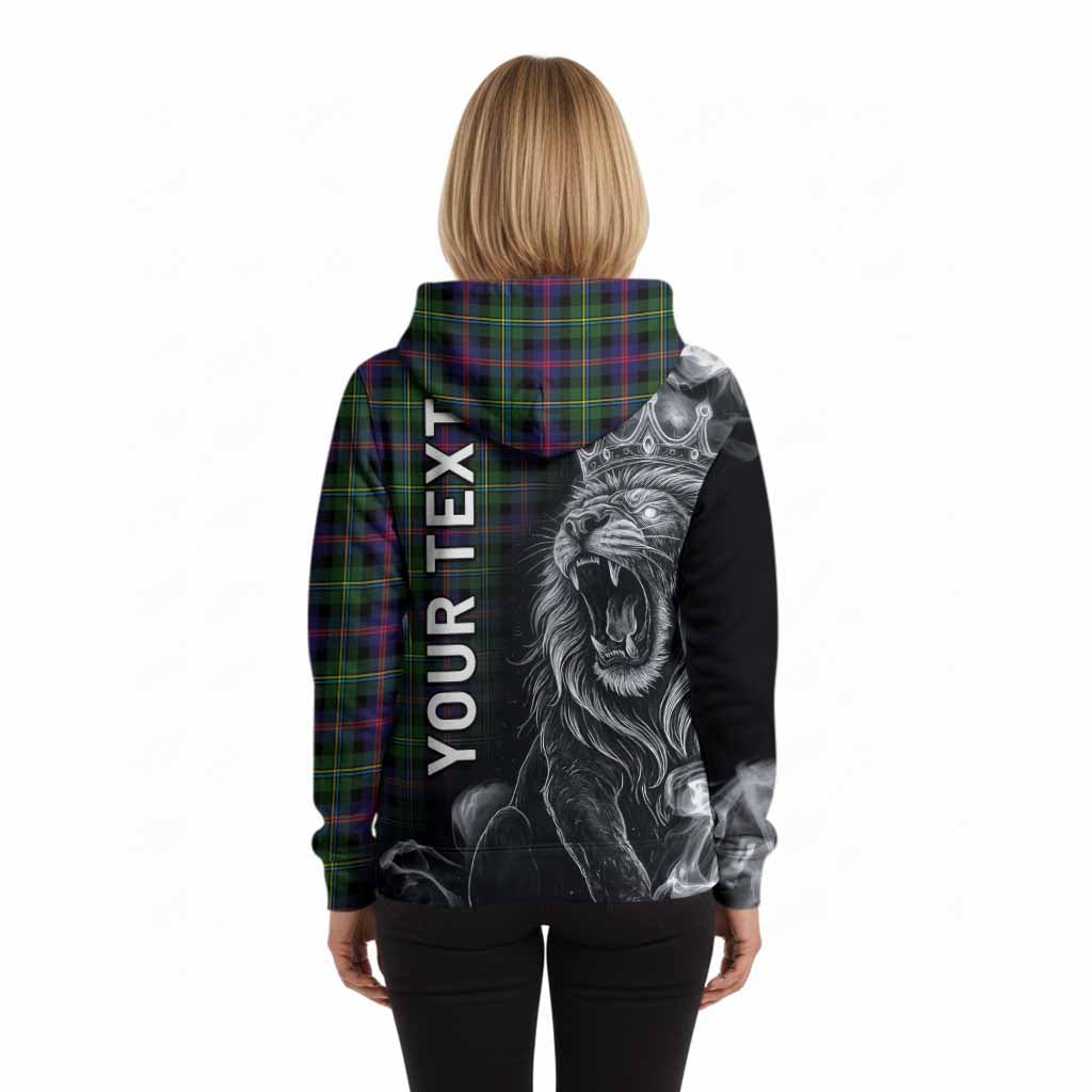 Malcolm Tartan Hoodie Roaring Lion Heritage