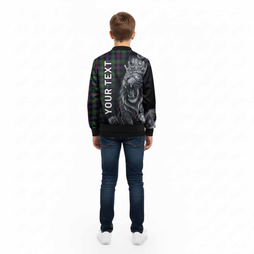 Malcolm Tartan Kid Bomber Jacket Roaring Lion Heritage