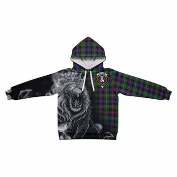 Malcolm Tartan Kid Hoodie Roaring Lion Heritage