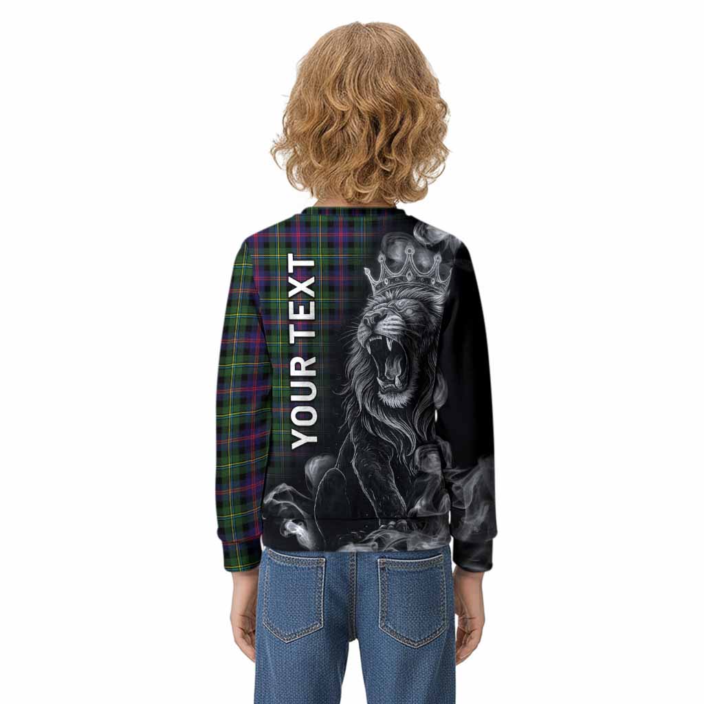 Malcolm Tartan Kid Knitted Sweatshirt Roaring Lion Heritage