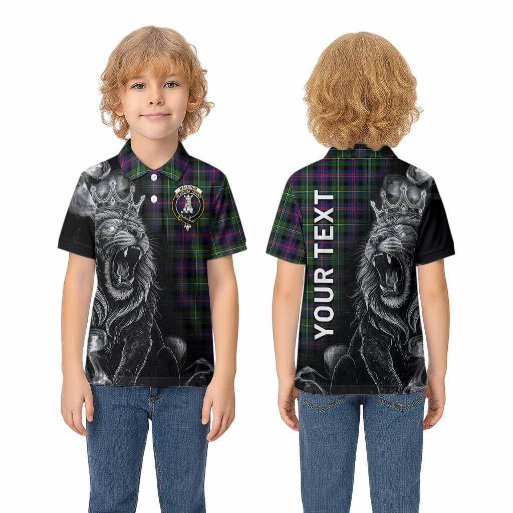 Malcolm Tartan Kid Polo Shirt Roaring Lion Heritage