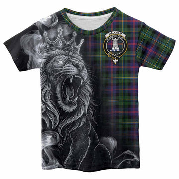 Malcolm Tartan Kid T-shirt Roaring Lion Heritage