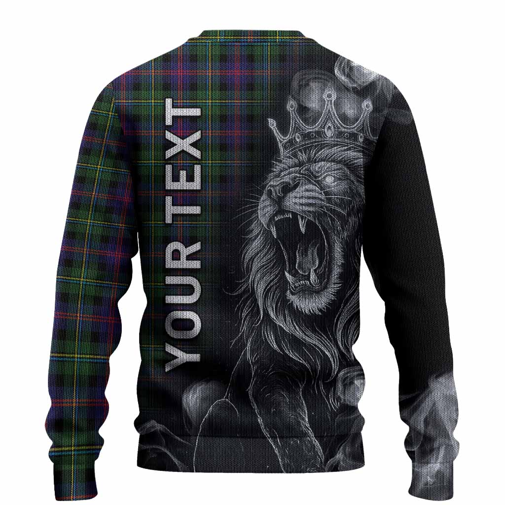 Malcolm Tartan Knitted Sweater Roaring Lion Heritage