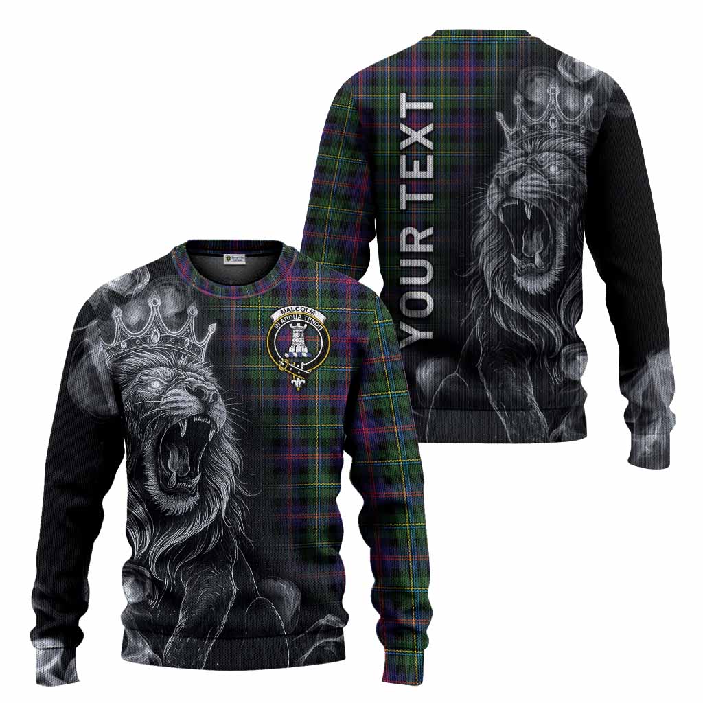 Malcolm Tartan Knitted Sweater Roaring Lion Heritage