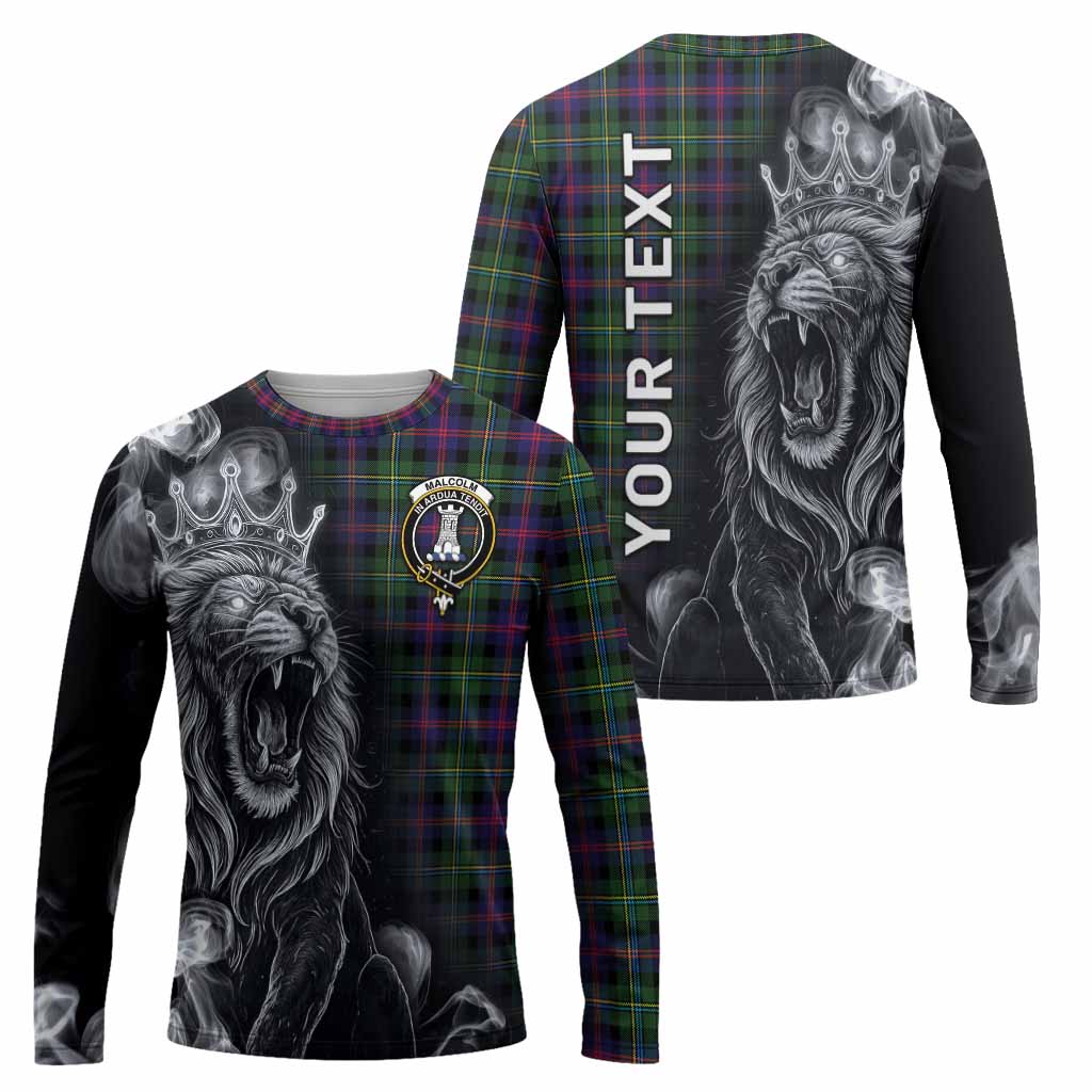 Malcolm Tartan Long Sleeve T-Shirt Roaring Lion Heritage