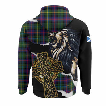 Malcolm Tartan Scottish Hoodie Lion Celtic Heritage