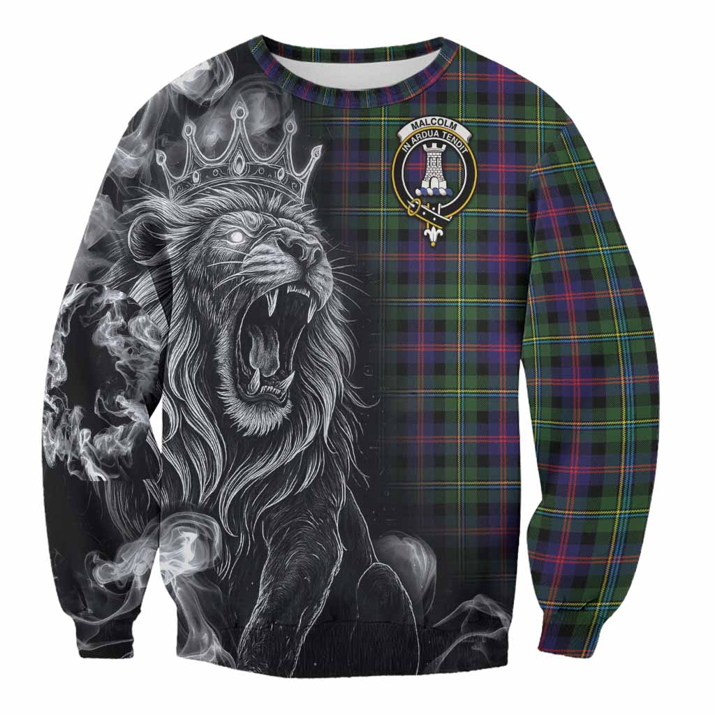 Malcolm Tartan Sweatshirt Roaring Lion Heritage
