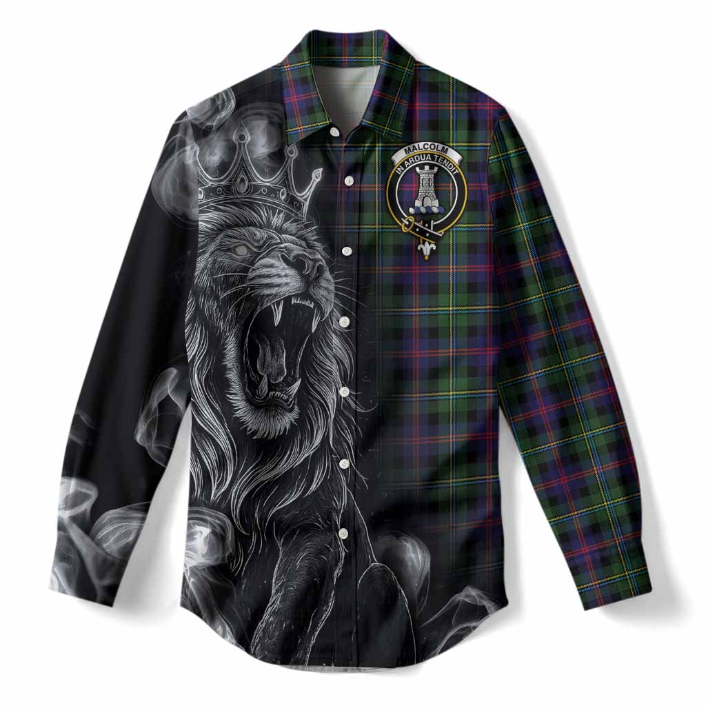 Malcolm Tartan Women Casual Shirt Roaring Lion Heritage