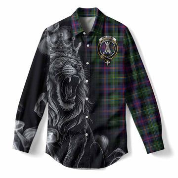 Malcolm Tartan Women Casual Shirt Roaring Lion Heritage