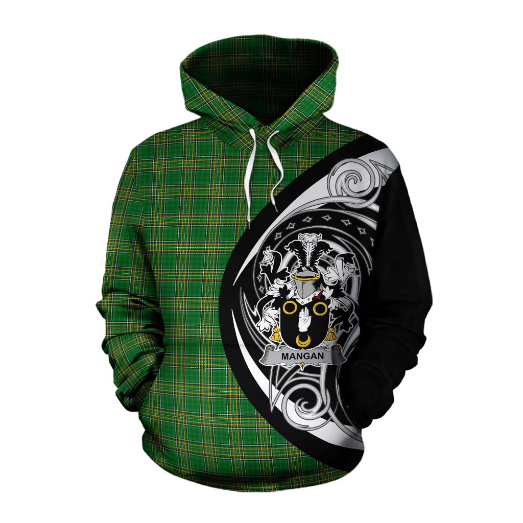 Mangan Irish Clan Cotton Hoodie Celtic Circle Style Pullover Hoodie XS - Tartan Vibes Clothing