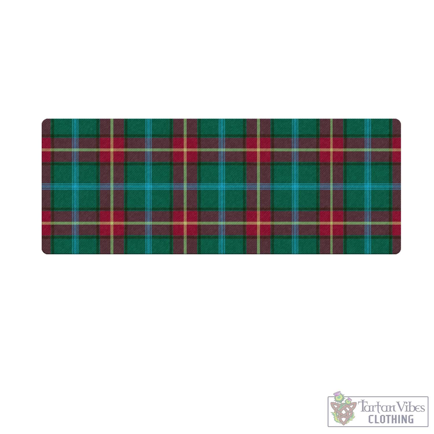 Tartan Vibes Clothing Manitoba Province Canada Tartan Mouse Pad