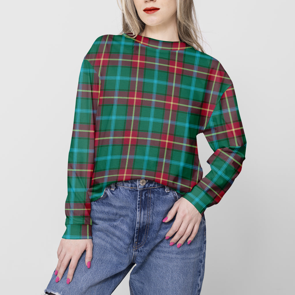 manitoba-province-canada-tartan-sweatshirt