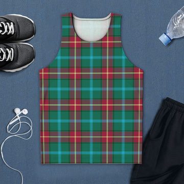 Manitoba Province Canada Tartan Mens Tank Top