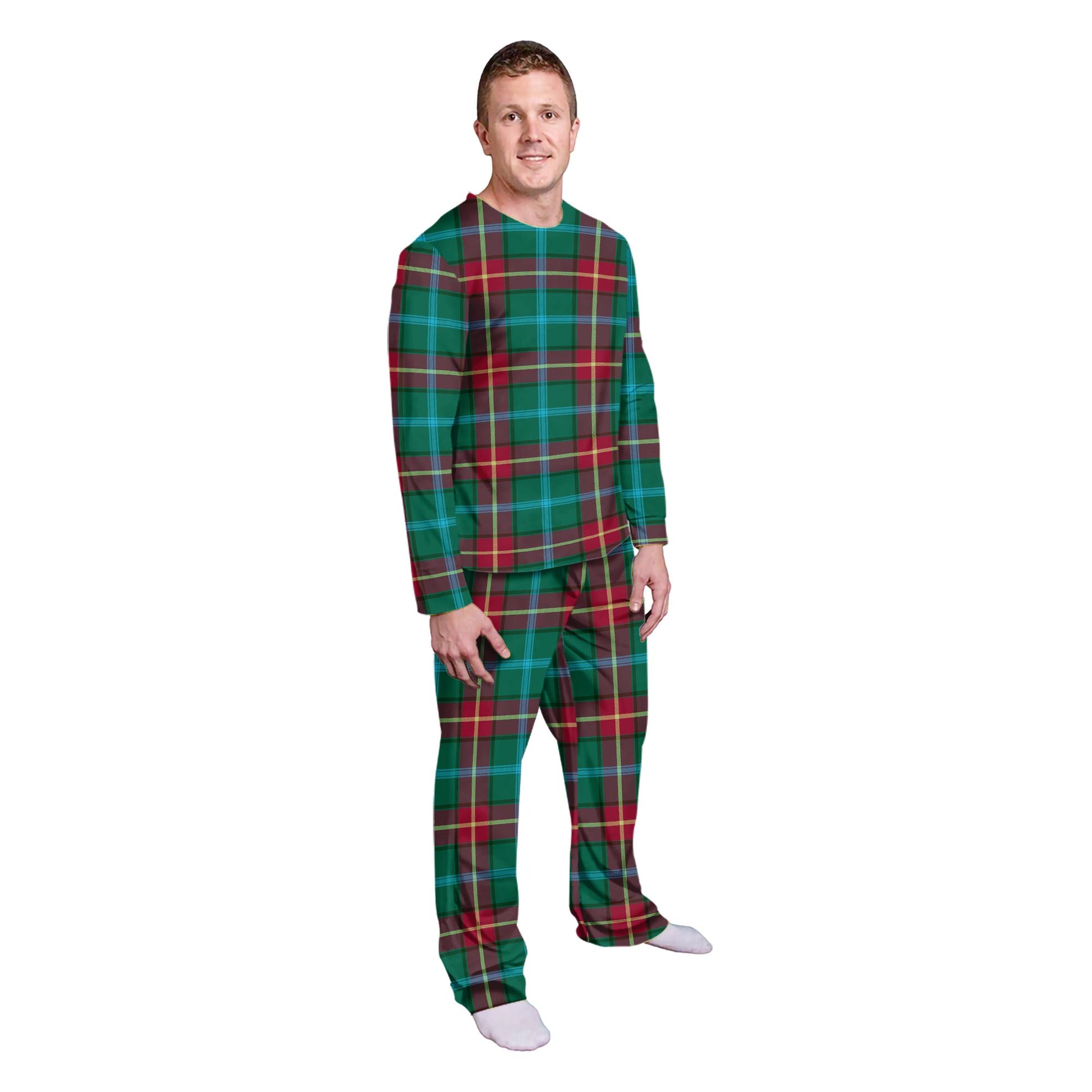 Manitoba Province Canada Tartan Pajamas Family Set - Tartan Vibes Clothing
