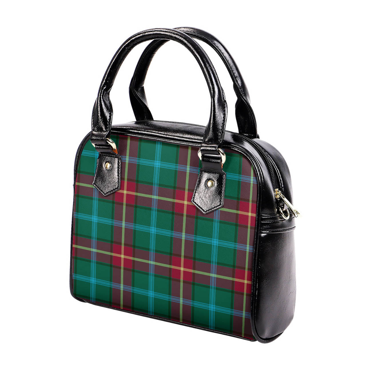 Manitoba Province Canada Tartan Shoulder Handbags - Tartan Vibes Clothing
