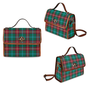 Manitoba Province Canada Tartan Waterproof Canvas Bag