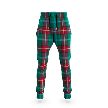 Manitoba Province Canada Tartan Joggers Pants