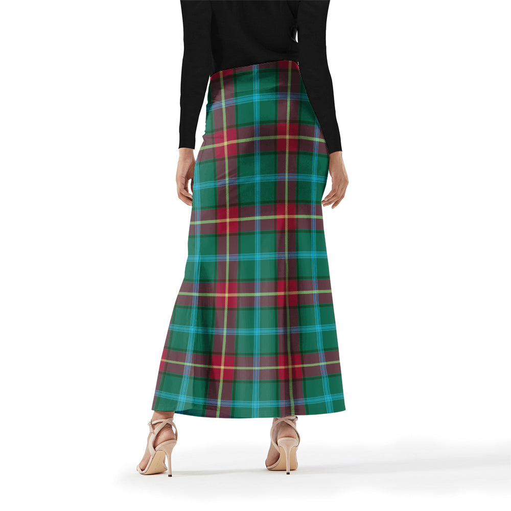 manitoba-province-canada-tartan-womens-full-length-skirt