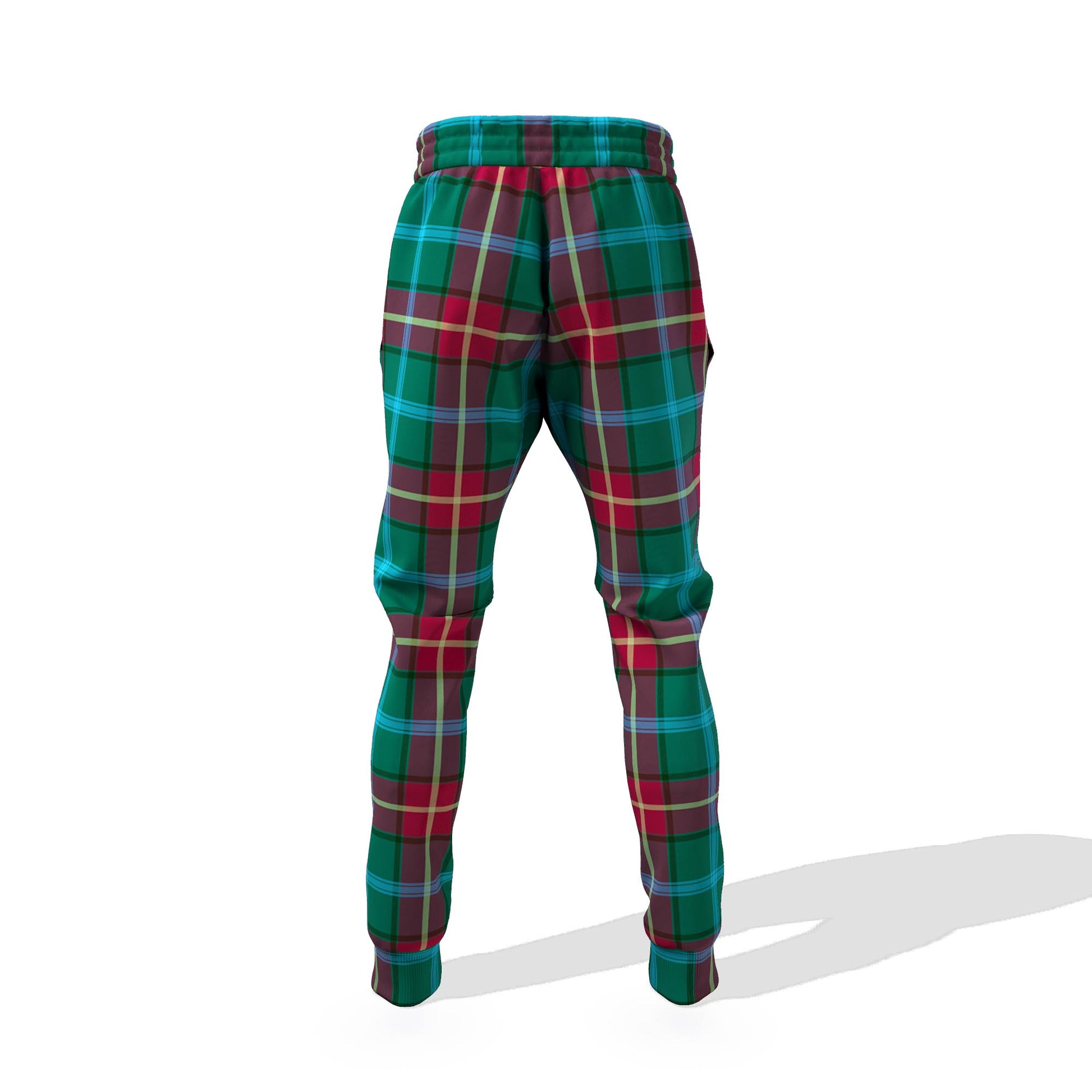 Manitoba Province Canada Tartan Joggers Pants 6XL - Tartan Vibes Clothing
