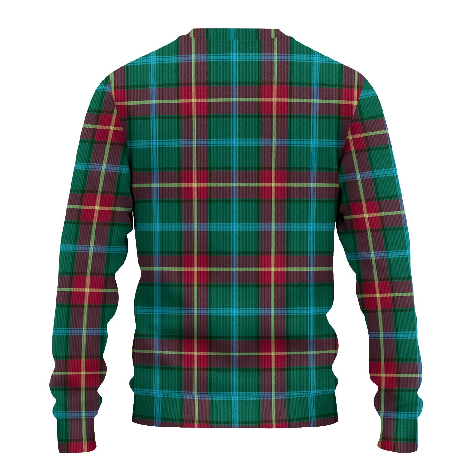 Manitoba Province Canada Tartan Knitted Sweater - Tartanvibesclothing