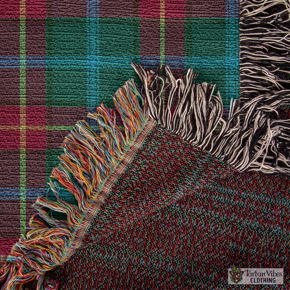 Tartan Vibes Clothing Manitoba Province Canada Tartan Woven Blanket
