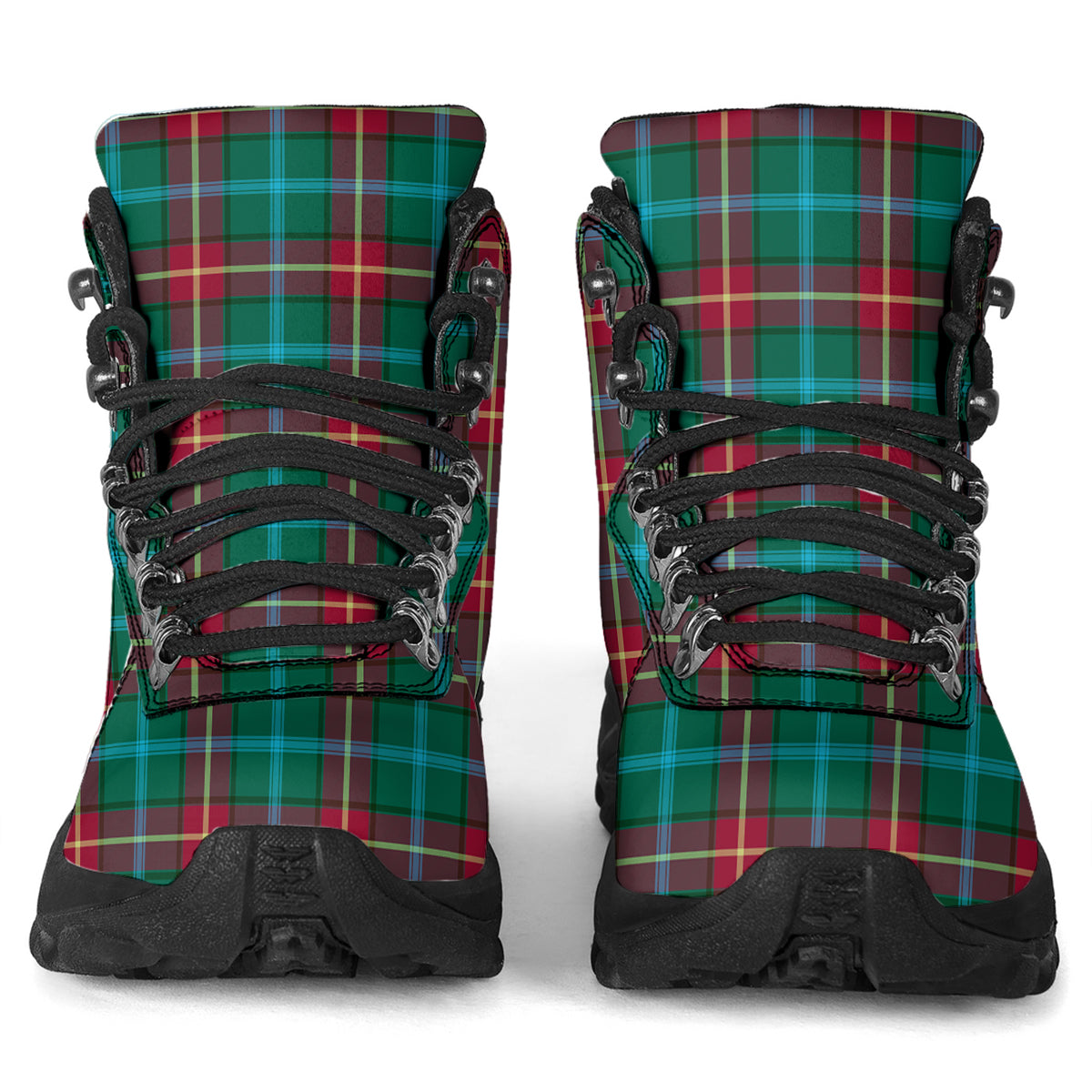 Manitoba Province Canada Tartan Alpine Boots - Tartanvibesclothing